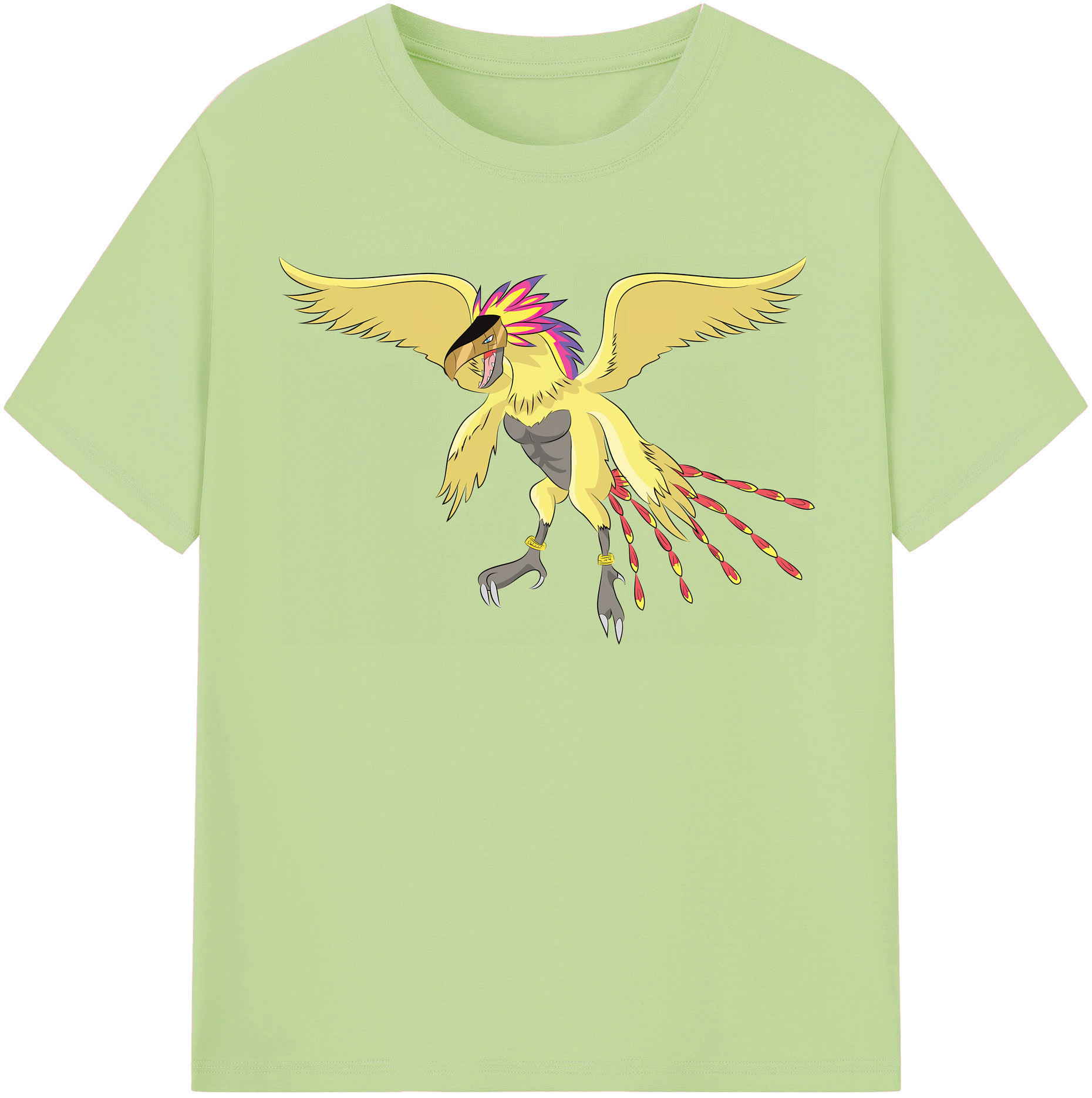 （画像用） Digimon デジタルモンスター/デジモン 綿100％半袖Tシャツ（フロントプリント）